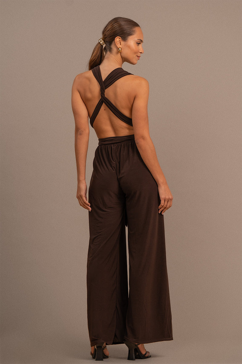 Jumpsuit Audace multi-position terracotta