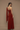 Fatale terracotta scarf dress