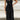 Combinaison Audace noire pailletée By Louise vu de face zoomé