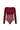 Body Ebony manches longues bordeaux - By Louise