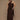 Robe écharpe Fatale chocolat