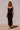 Salema macramé black dress