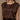 Chocolate-colored off-the-shoulder top By Louise